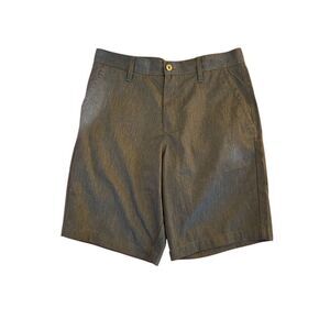 Empyre men’s gray casual flat front skate skate board shorts, size 30